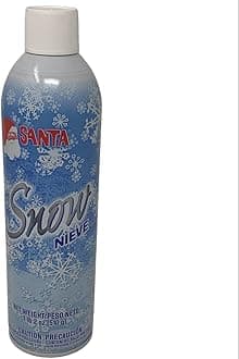 Santa Snow Spray Christmas Artificial Can18 Oz Tree Holiday Winter Fake Party Spray
