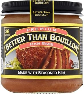 Premium Ham Base, Made with Seasoned Ham, Blendable Base for Added Flavor, 38 Servings Per Jar, 8-Ounce Jar (Pack of 1)
