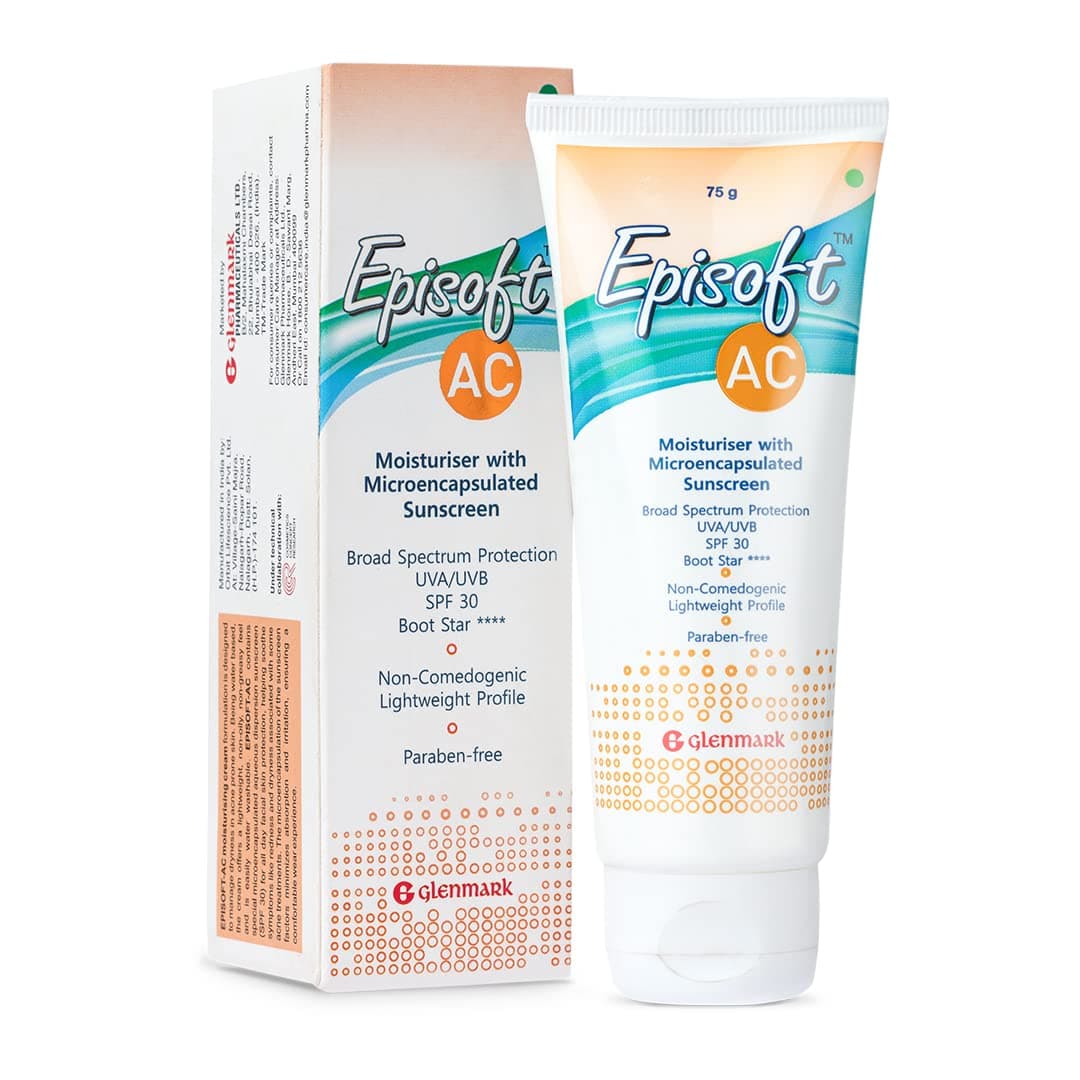 Episoft AC-Moisuriser with Microencapsulated Sunscreen 75 g