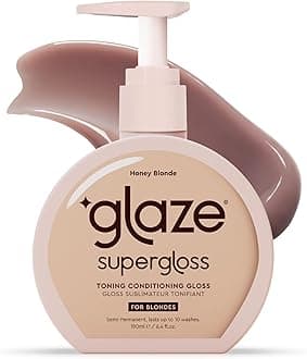 Super Gloss Color Conditioning Gloss – Honey Blonde for Medium to Dark Blonde Hair – Rinse Out Semi-Permanent Hair Gloss that Enhances Color and Boosts Shine & Hydration