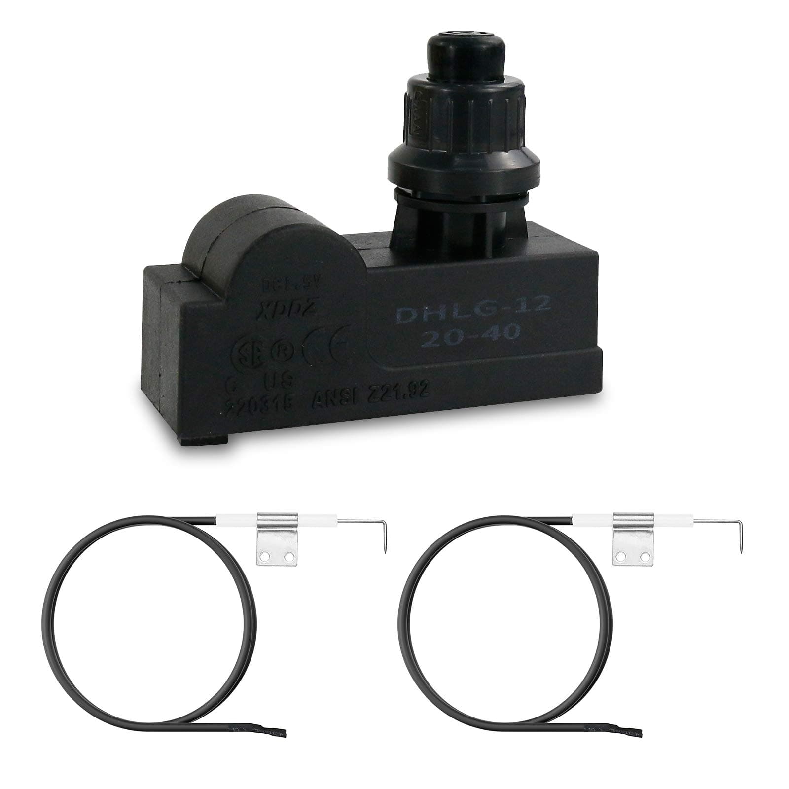 Push Button Grill Ignitor 2 Outlet Electronic Igniter kit for Charbroil