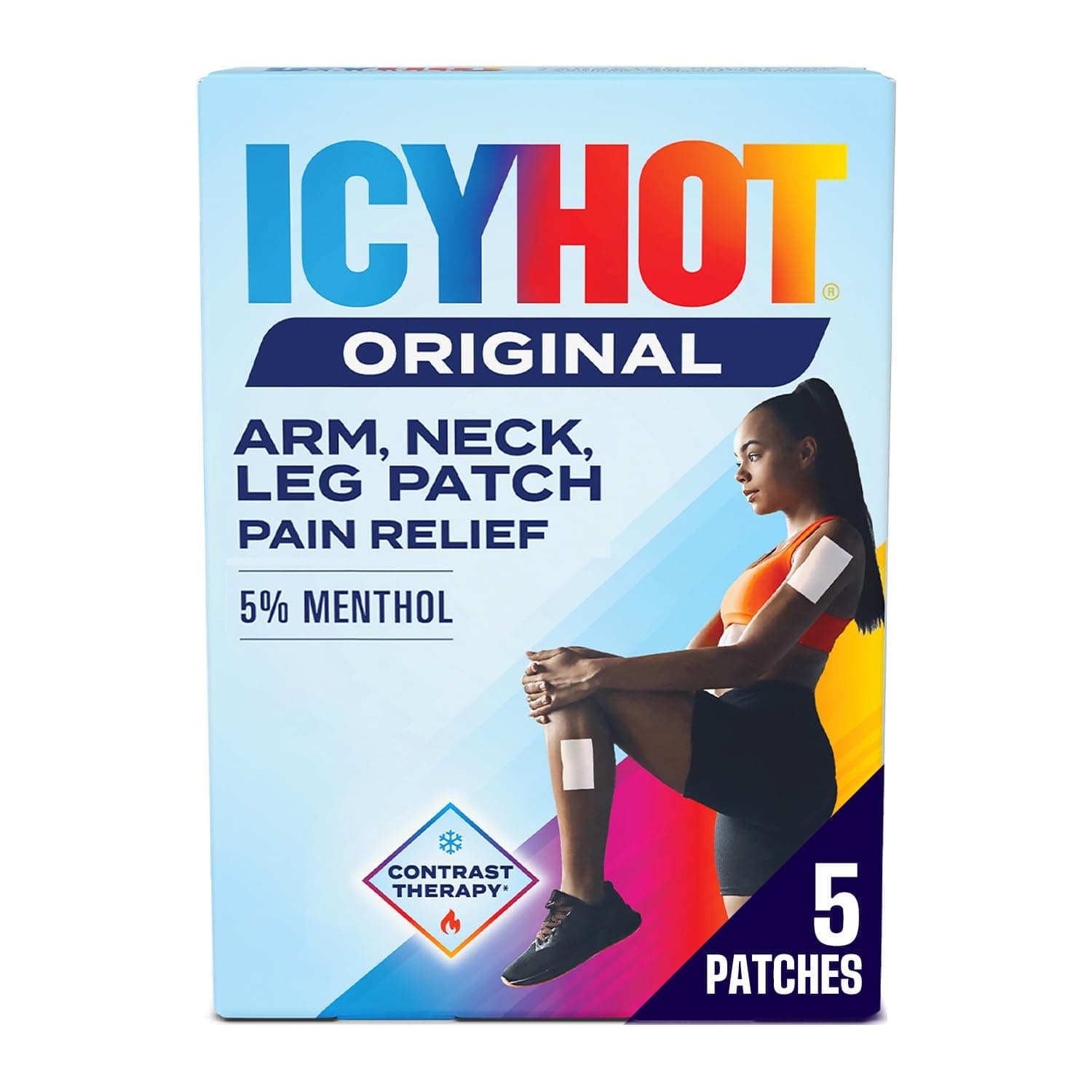 Icy Hot Extra Strength Medicated Patch, Small, 5 Count Box
