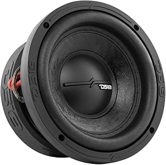 Elite-Z ZR6.2D 6" Car Audio Subwoofer 600W Watts Dual Voice 2+2 Dvc 2-Ohm (1 Speaker)