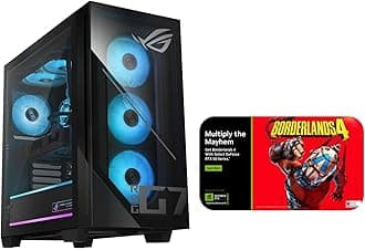 [2025] ASUS ROG G700 (G700TF-DS774Ti) Gaming Desktop PC: Intel Core Ultra 7 265F, 128GB DDR5 RAM, 2X 1TB NVMe SSD, NVIDIA GeForce RTX 5070Ti, Windows 11