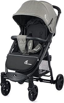 R for Rabbit Falcon Flight Stylish Stroller and Pram for Baby, Kids, Infants, Newborn, Travel friendly stroller for Boys & Girls of 0 to 3 Years | 6 Months Warranty | (Olive Green Black)