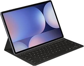 Samsung Book Cover Keyboard Slim Tablet Case with Keyboard for Galaxy Tab S9+ | S9 FE+ | Tab S10+, Black