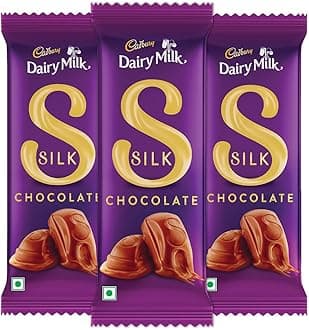 Cadbury Dairy Milk Silk Chocolate Bar, 144 g (Pack of 3)