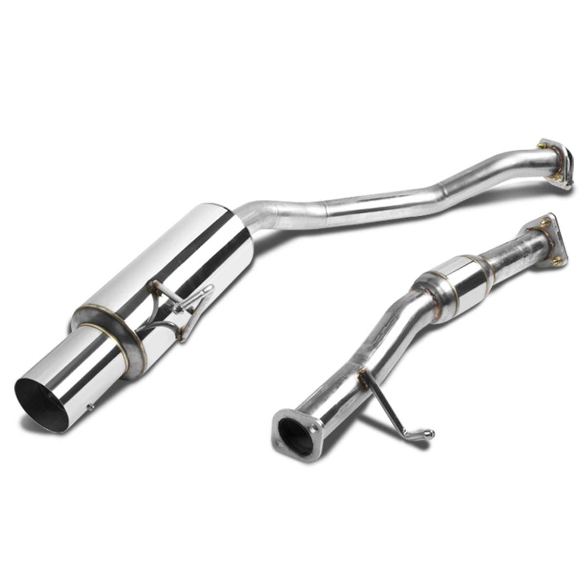CBE-HS2000-AP1 Dual Muffler Catback Exhaust System [Compatible with 00-03 Honda S00]