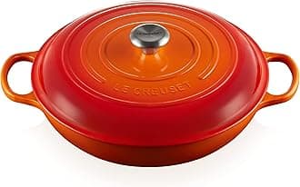 Enameled Cast Iron Signature Braiser, 5 qt, Flame