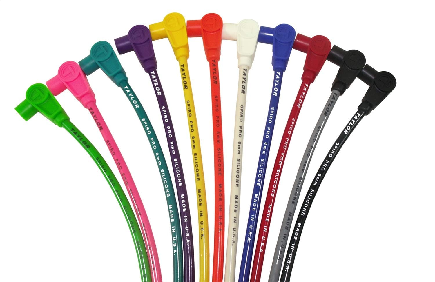 Taylor Cable 73251 Spiro-Pro Red Spark Plug Wire Set