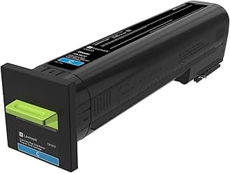 Lexmark 72K1XC0 Unison Toner Cartridge, Cyan, Original