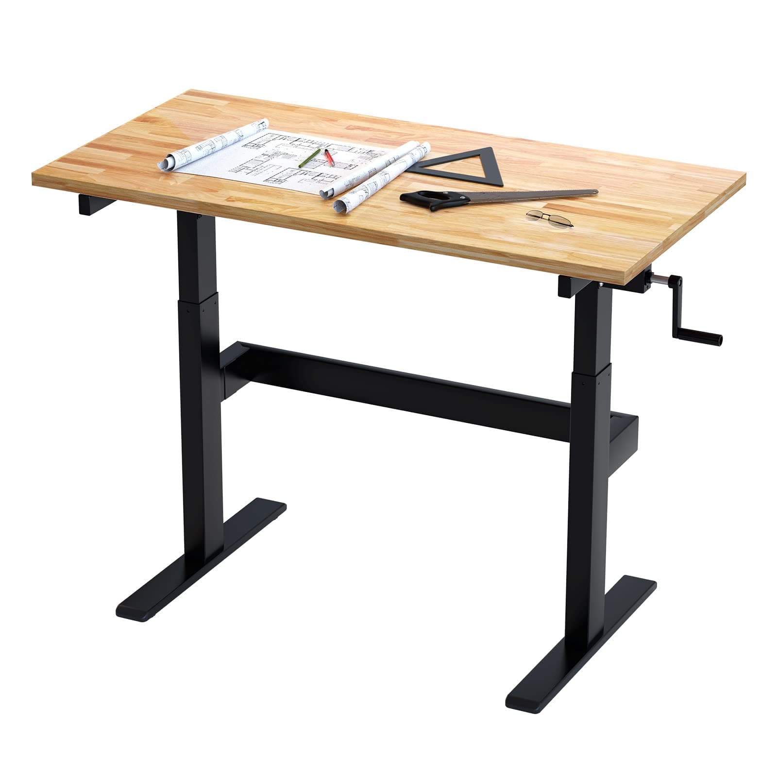 Manual Crank Lifting Workbench