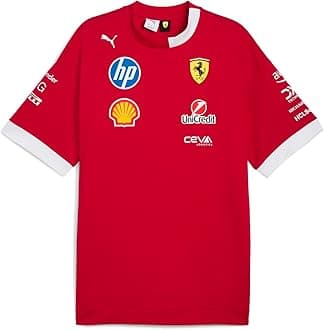 Scuderia Ferrari F1 2025 Driver's Oversized Tshirt