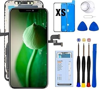 for iPhone 10s Xs Screen Replacement LCD 5.8”, 3D Touch Screen Display Digitizer Repair Kits iPhone Xs Privacy Screen Protector Assembly with Repair Tools for A1920/A2097/A2098/A2099/A2100