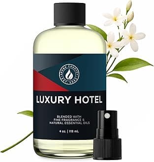 Aroma Country Ritzy Luxury Hotel Diffuser Oil - Luxury Hotel Scent for Diffuser & Air Fresheners - Essential Oil Diffuser Refill, Home Fragrance Collection with Gardenia & Amber (4 Fl. Oz)