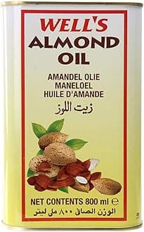 Wells Almond Oil - 800ml (Pack of 3)