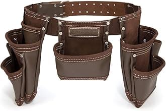 Estwing 94744 7 Pocket Leather Tool Apron