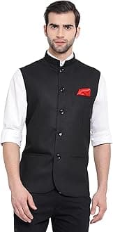 Men's Cotton Blend Nehru Jacket