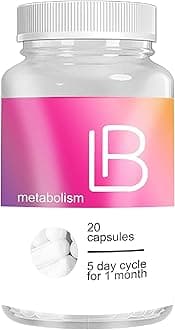 LIBA Metabolism - Weight Loss/All Natural Support for Men & Women - 1 Month Supply - Fitness Hero Supplements