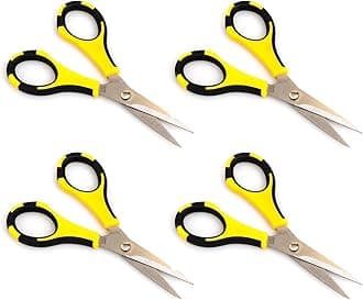 American Crafts Cutter Bee Herb Scissors 4/Pkg-Yellow/Black