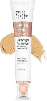 Flawless Finish Foundation | Medium Coverage | Lightweight |Oil-Free Formula |Radiant Finish | Shade - 04 Natural Nude, 50gm