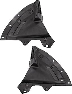 TRQ Front Inner Fender Liner Set Compatible with 2020-2023 Mazda CX-30 MA1250121 MA1251121