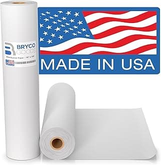 UPYOG White Kraft Butcher Paper - 18'' x 150' - Versatile & Durable Butcher Paper Roll for Packaging, Grilling, Smoking Meat and Barbecue - Unwaxed & Uncoated Butcher Paper for Sublimation