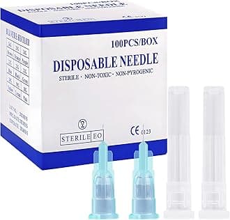 100pcs 32 Ga 4mm/0.15in Laboratory Tools Individually Sealed