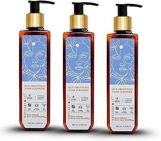 - Nature Code Natural Face Wash | Aloe Vera, Neem & Essential Oils | Gentle Foaming Cleanser for Acne-Prone & Sensitive Skin - 200ml (Pack of 3)