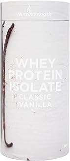 Whey Protein Isolate Powder Classic Vanilla Flavour, 1kg