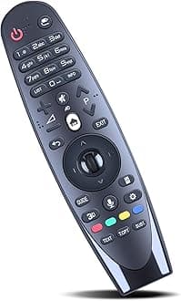 AN-MR600 Replacement Magic Voice Remote Control fit for LG Smart TV 40UF7769, 42LF652, 43LF630V, 43UF6809, 43UF680V, 43UF7707, 43UF7709, 43UF77OV, 43UF7729, 43UF7769, 43UF776V