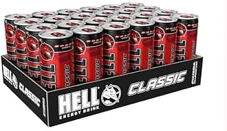 Hell Energy Drink 24 cans 250 ml each including deposit