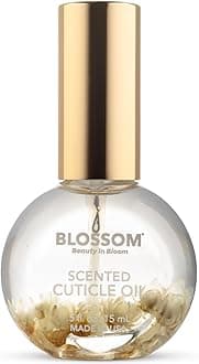 Blossom Cuticle Oil for Nails, Hydrating, Moisturizing, Scented Nail Oil Cuticle Care, Infused with Real Flowers, Made in USA, 0.5 fl. oz, Amazon Exclusive, Coconut