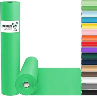 Vanhench 17.5"×963" (80 1/4FT) Parrot Green Wrapping Paper Roll for Christmas, Wedding, Birthday, Fathers Day, Wrapping Paper for Men, Bouquet Flower Crafts Poster, Green Bulletin Board Paper Roll