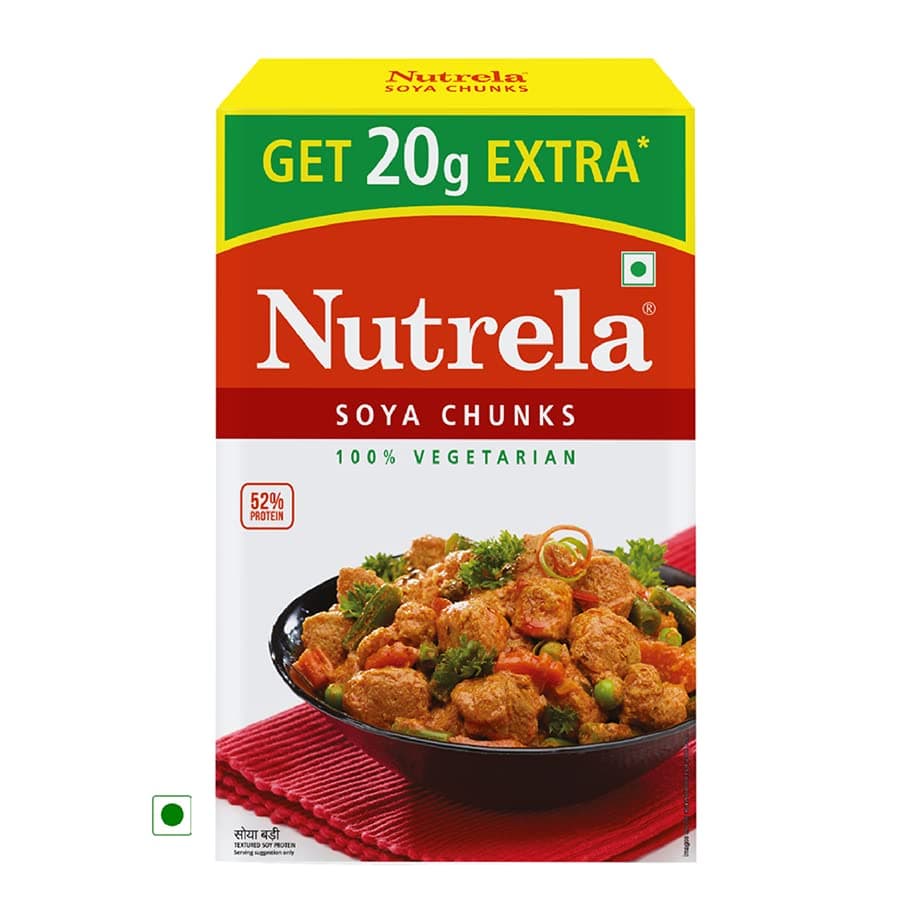 Nutrela, Soya Chunks, 200 Grams(gm)