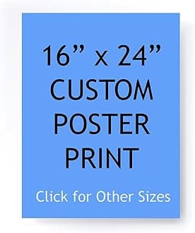 - Pera Print - Custom Poster Print - Upload Your Image/Photo - Personalized Photo Prints, Create Your Own Poster - Print Any Photos, Images - 16 x 24 inches