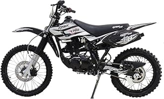 X-PRO Hawk 150cc 5-Speed Manual Transmission Dirt Bike with Kick Start! Big 19"/16" Wheels!