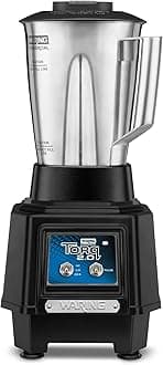 Waring Commercial TBB145S4 TORQ 2 Horsepower Blender, 2 Speed Toggle Switch Controls, with 48 oz. BPA Free Container, 120V, 5-15 Phase Plug