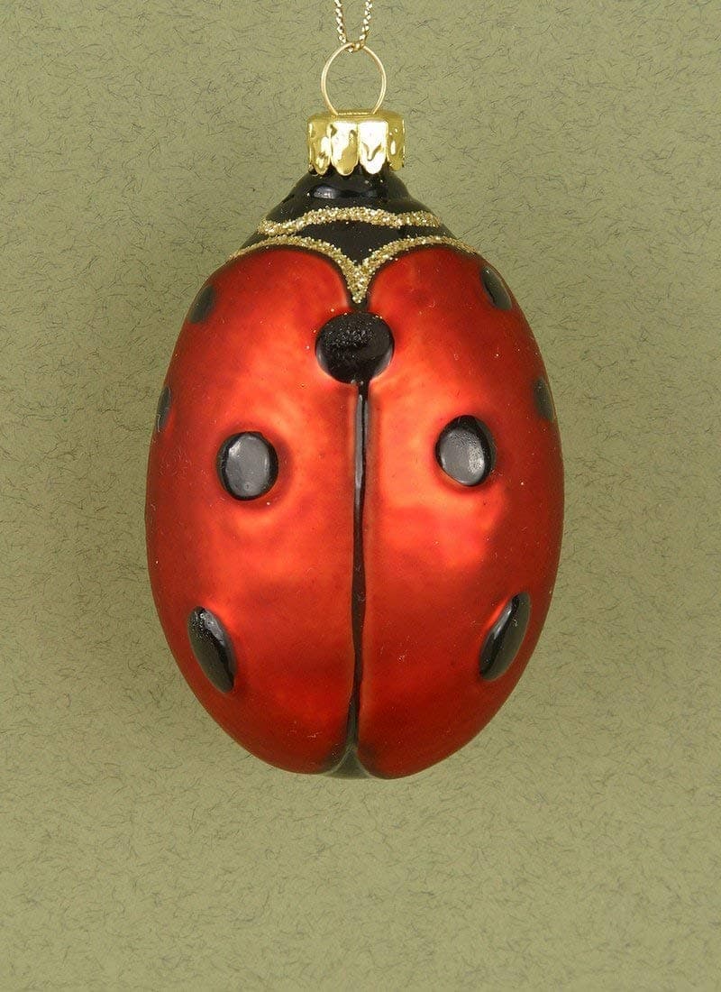 Ladybug Christmas Tree Ornament