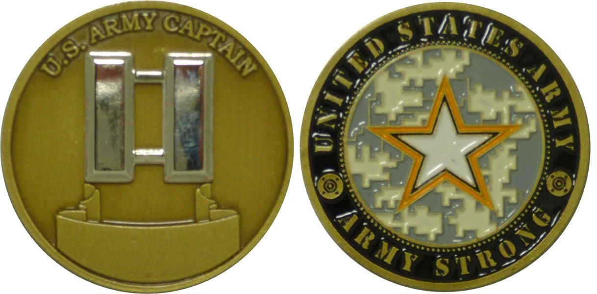 Army Captain Challenge Coin