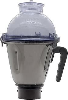 AJS spares- HL1643/ HL1645/ HL1641/ HL1629/ HL1618, Multipurpose Big/Wet Jar for PHILIPS Mixer Grinders (Steel) (1.5 Liter)