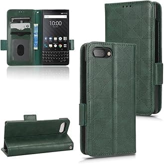 Case for BlackBerry KEY2 BBF100-1 BBF100-2 BBF100-4 BBF100-5 BBF100-6 BBF100-8 BBF100-9 Leather Flip Stand Case Cover,Case for BlackBerry KEY2 Case Cover Green