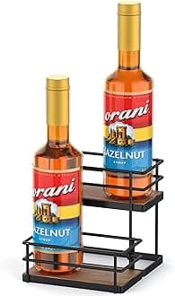 4 Bottles Syrup Rack