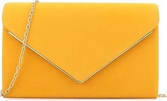 Clutch Purse for Women Evening Bags Handbags for Wedding Party Cocktail Prom Faux Suede Crossbody Shoulder Bag
