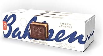 Bahlsen Choco Leibniz Dark Cookies (3 boxes) - Leibniz Butter Biscuits topped with a thick layer of European Chocolate - 4.4 oz boxes