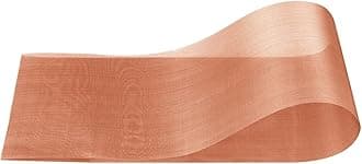 1 Pack 180 Mesh 99.9% Pure Copper Screen Woven Mesh Screen, Copper Mesh Cloth Fine Mesh, 11.8x23.6 Inch
