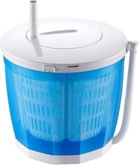 Portable Miniature Manual Washer Hand Powered Washing Device Laundry Machine For Travelers Single Household Use Portable Clothes Cleaner