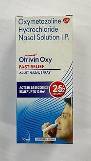 3 Packs Otrivin Adult Nasal Spray Clears Blocked Noses Fast Long Lasting Moisturizing Formula