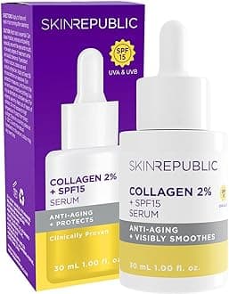 Skin Republic 2% Collagen SPF 15  Anti-Aging Serum