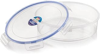 Aristo LOCK & FRESH-1100 |Container for Kitchen Storage Set Plastic Storage Container |3000ml, 1-Piece Storing grains, pulses, snacks etc